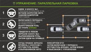 Диагональная парковка как сделать