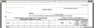 Бланк справки о заработной плате для начисления пенсии скачать