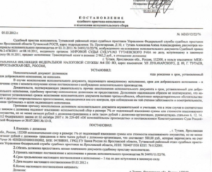 Заявление о снижении исполнительского сбора образец