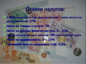 Налоговая система в сингапуре