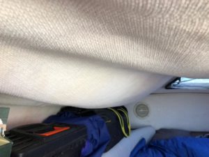 Как приклеить потолок в автомобиле не снимая