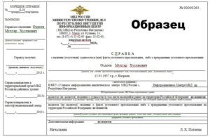 Как получить справку об отсутствии судимости через мфц в москве