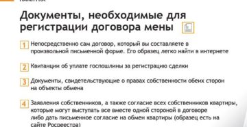 Какие документы нужны для обмена одной квартиры на другую Какие документы нужны для обмена одной квартиры на другую