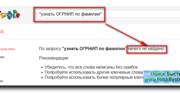 Как узнать свой огрнип через интернет