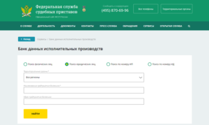 Фссп почему убирают из базы данных исполнительные производства