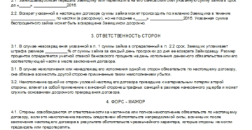 Договор беспроцентного бессрочного займа с учредителя образец
