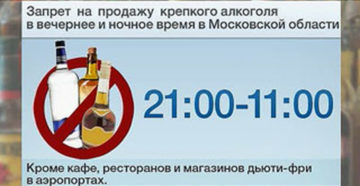Со скольки продают алкоголь в московской области Со скольки продают алкоголь в московской области