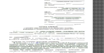 Образец искового заявления от третьего лица в рамках идущего делать